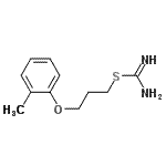 CAS 登录号：793635-47-9， 3-(2-甲基苯氧基)丙基氨基硫代甲亚氨酸酯