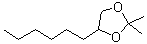 CAS#: 79413-15-3, 4-Hexyl-2,2-dimethyl-1,3-dioxolane