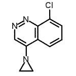 CAS#: 79419-43-5, 4-(1-Aziridinyl)-8-chlorocinnoline