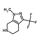 CAS#: 794451-98-2, 1-Methyl-3-(trifluoromethyl)-4,5,6,7-tetrahydro-1H-pyrazolo[3,4-c]pyridine
