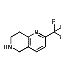 CAS#: 794461-84-0, 2-(Trifluoromethyl)-5,6,7,8-tetrahydro-1,6-naphthyridine