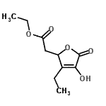 CAS#: 794567-66-1, Ethyl (3-ethyl-4-hydroxy-5-oxo-2,5-dihydro-2-furanyl)acetate