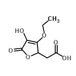 CAS#: 794567-78-5, (3-Ethoxy-4-hydroxy-5-oxo-2,5-dihydro-2-furanyl)acetic acid