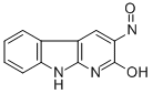 CAS 登录号：79515-54-1， 3-亚硝基-1,9-二氢吡啶并[6,5-b]吲哚-2-酮