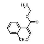 CAS 登录号：795274-97-4， 乙基(2E)-3-羟基-2-(2-甲基苯基)丙烯酸酯