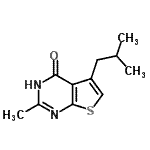 CAS#: 795293-69-5, 5-Isobutyl-2-methylthieno[2,3-d]pyrimidin-4(3H)-one