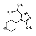 CAS#: 795310-37-1, 4-(3-Isopropyl-5-methyl-4H-1,2,4-triazol-4-yl)piperidine