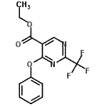 CAS 登录号：796-80-5， 乙基4-苯氧基-2-(三氟甲基)-5-嘧啶羧酸酯