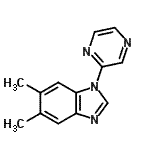 CAS#: 796053-41-3, 5,6-Dimethyl-1-(2-pyrazinyl)-1H-benzimidazole