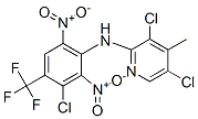 CAS 登录号:79614-64-5, 3,5-二氯-N-(3-氯-2,6-二硝基-4-(三氟甲基)苯基)-4-甲基-2-吡啶胺