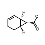 CAS#: 79616-93-6, (1R,6S,7R)-Bicyclo[4.1.0]hept-2-ene-7-carbonyl chloride