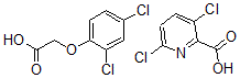 CAS 登录号：79636-51-4， 2-(2,4-二氯苯氧基)乙酸;3,6-二氯吡啶-2-羧酸