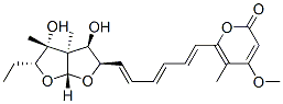 CAS#: 79663-49-3, 6-[(1E,3E,5E)-6-[(1R,2R,3R,5R,7R,8R)-7-Ethyl-2,8-Dihydroxy-1,8-Dimethy L-4,6-Dioxabicyclo[3.3.0]Oct-3-Yl]Hexa-1,3,5-Trienyl]-4-Methoxy-5-Meth Yl-Pyran-2-One