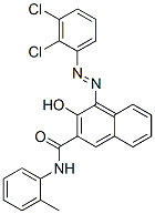 CAS 登录号：79665-28-4， (4Z)-4-[(2,3-二氯苯基)亚肼基]-N-(2-甲基苯基)-3-氧代萘-2-甲酰胺