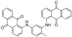CAS 登录号：79665-35-3， 1,1'-[(4-甲基-1,3-亚苯基)二亚胺]二蒽醌