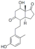 CAS#: 79683-94-6, (3aS,4S,7R,7aR)-7-Hydroxy-4-[2-(5-Hydroxy-2-Methylphenyl)Ethyl]-7a-Methyl-2,3,3a,4,6,7-Hexahydroindene-1,5-Dione