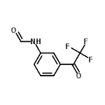 CAS#: 79684-37-0, N-[3-(Trifluoroacetyl)phenyl]formamide