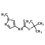 CAS#: 796845-64-2, 2-Methyl-2-propanyl (1-methyl-1H-pyrazol-4-yl)carbamate