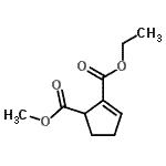 CAS 登录号：796863-39-3， 2-乙基1-甲基2-环戊烯-1,2-二羧酸酯