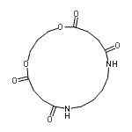 CAS#: 79688-11-2, 1,5-Dioxa-10,15-diazacyclononadecane-6,9,16,19-tetrone