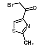 CAS#: 79690-79-2, 2-Bromo-1-(2-methyl-1,3-thiazol-4-yl)ethanone