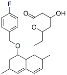 CAS#: 79691-18-2, (4R,6R)-6-[2-[(1R,2R,8R,8aS)-8-[(4-Fluorophenyl)Methoxy]-2,6-Dimethyl-1,2,6,7,8,8a-Hexahydronaphthalen-1-Yl]Ethyl]-4-Hydroxyoxan-2-One