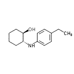 CAS#: 797789-13-0, (1R,2R)-2-[(4-Ethylphenyl)amino]cyclohexanol