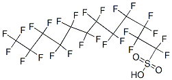 CAS 登录号：79780-39-5， 1,1,2,2,3,3,4,4,5,5,6,6,7,7,8,8,9,9,10,10,11,11,12,12,12-二十五氟十二烷-1-磺酸