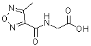 CAS 登录号：797806-70-3， N-[(4-甲基-1,2,5-恶二唑-3-基)羰基]甘氨酸