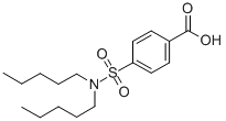 CAS 登录号：79787-04-5， 4-(二戊基氨基磺酰基)苯甲酸