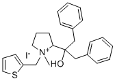 CAS#: 79820-07-8, 2-[1-Methyl-1-(Thiophen-2-Ylmethyl)Pyrrolidin-1-Ium-2-Yl]-1,3-Diphenylpropan-2-Ol Iodide