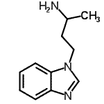 CAS 登录号：79837-11-9， 4-(1H-苯并咪唑-1-基)-2-丁胺