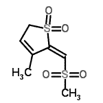 CAS#: 798541-93-2, (2E)-3-Methyl-2-[(methylsulfonyl)methylene]-2,5-dihydrothiophene 1,1-dioxide