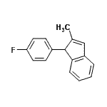 CAS 登录号：798553-54-5， 1-(4-氟苯基)-2-甲基-1H-茚