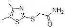 CAS 登录号：798555-24-5， 2-(4,5-二甲基-噻唑-2-基硫代)-乙酰胺