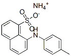 CAS 登录号：79873-33-9， 8-[(4-甲基苯基)氨基]萘-1-磺酸铵