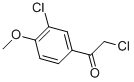CAS#: 79881-25-7, 2-Chloro-1-(3-Chloro-4-Methoxyphenyl)Ethanone