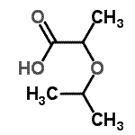CAS 登录号：79885-46-4， 2-异丙氧基丙酸