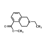 CAS#: 799240-51-0, Methyl 2-ethyl-1,2,3,4-tetrahydro-5-isoquinolinecarboxylate