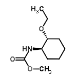 CAS 登录号：79926-77-5， 甲基[(1R,2R)-2-乙氧基环己基]氨基甲酸酯