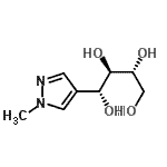 CAS#: 799260-83-6, (1R,2R,3R)-1-(1-Methyl-1H-pyrazol-4-yl)-1,2,3,4-butanetetrol