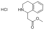 CAS#: 799274-03-6, 1,2,3,4-Tetrahydro-1-Isoquinolineacetic Acid Methyl Ester Hydrochloride (1:1)
