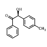 CAS#: 799279-10-0, (2S)-2-Hydroxy-2-(4-methylphenyl)-1-phenylethanone