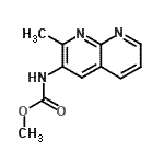 CAS 登录号：799288-97-4， 甲基(2-甲基-1,8-萘啶-3-基)氨基甲酸酯