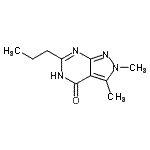 CAS 登录号：799295-94-6， 2,3-二甲基-6-丙基-5H-吡唑并[4,3-e]嘧啶-4-酮