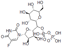 CAS#: 79965-09-6, 5-Fluorouridine Diphosphate Glucose