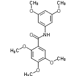 CAS#: 79966-80-6, N-(3,5-Dimethoxyphenyl)-2,4,5-trimethoxybenzamide