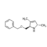 CAS#: 799789-88-1, (2R,5S)-2-[(Benzyloxy)methyl]-3,5-dimethyl-2,5-dihydro-1H-pyrrole