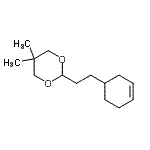 CAS#: 799792-99-7, 2-[2-(3-Cyclohexen-1-yl)ethyl]-5,5-dimethyl-1,3-dioxane