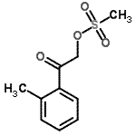CAS#: 799804-23-2, 2-(2-Methylphenyl)-2-oxoethyl methanesulfonate